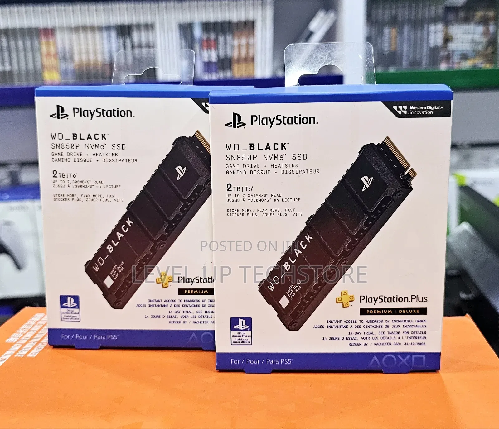 2tb Wd Black Sn850p Nvme SSD for Ps5 Consoles - New