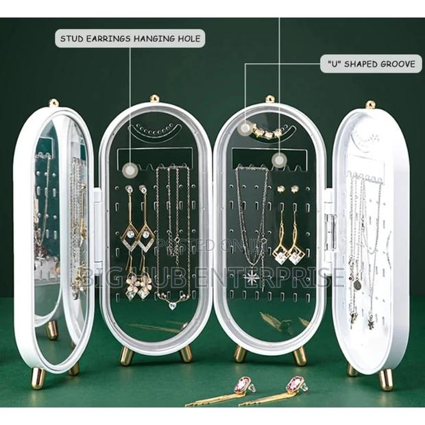 *Foldable Unique Exquisite Vintage Retro Jewelry Rack - thumbnail 3