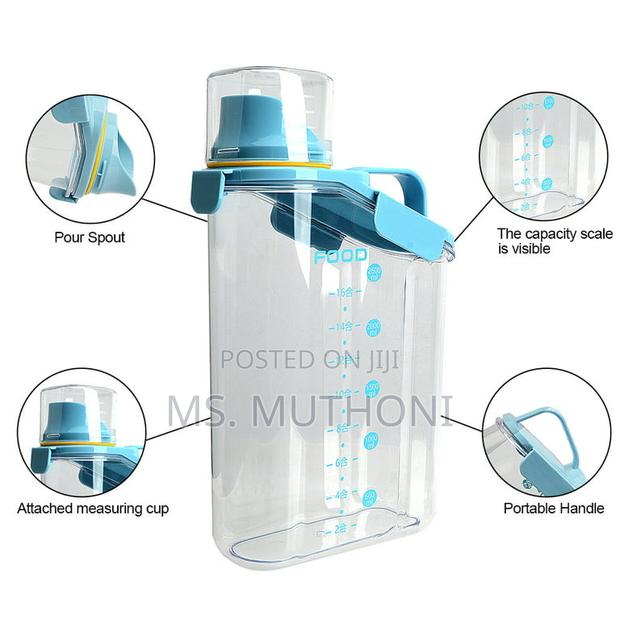 2500ml Unique Acrylic Cereal Containers* - thumbnail 3