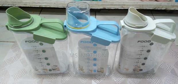 2500ml Unique Acrylic Cereal Containers* - main view