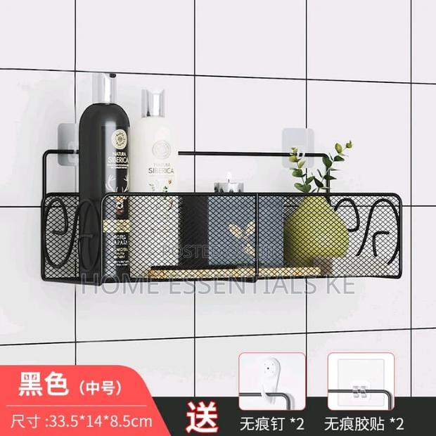 *New Design !Mesh Bathroom Rack With Self Adhesive Sticker - thumbnail 2
