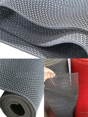 Grey Anti Slip Mats Perforated Anti Slip Mats