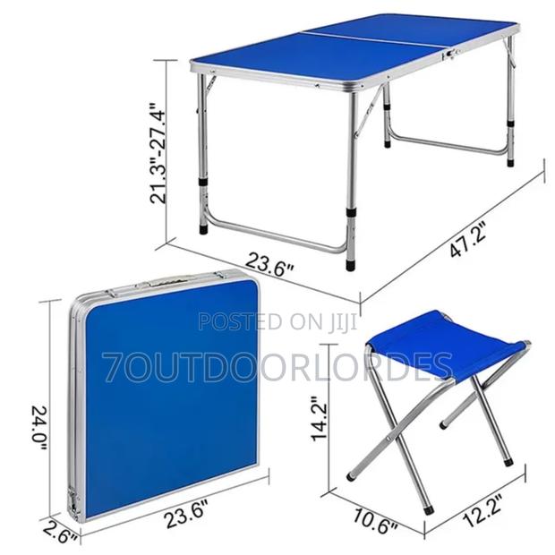 Portable Camping Table With Chairs - thumbnail 3