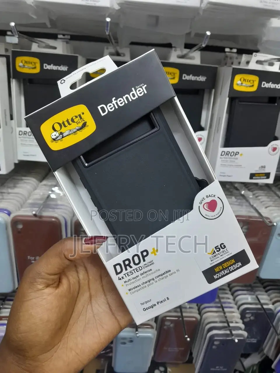 Otterbox Defender - Google Pixel 8 - Black (77-94193)