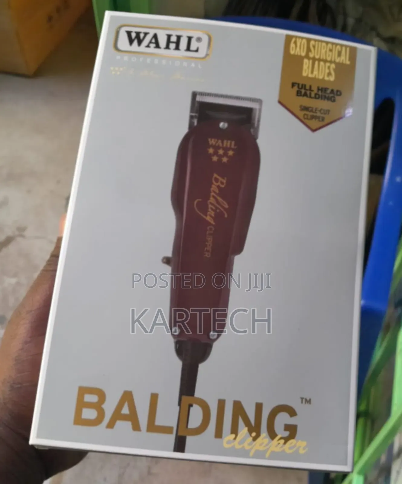 Original Wahl Balding Hair Clipper Machine With 6ft Cable