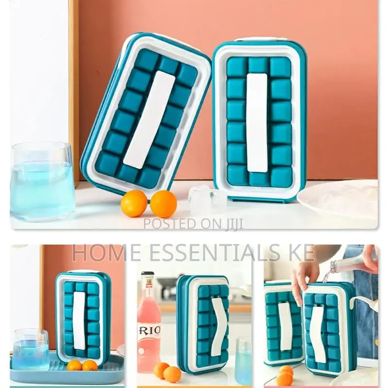 *36 Cubes Portable Leakable Ice Cube Mold* Silicone