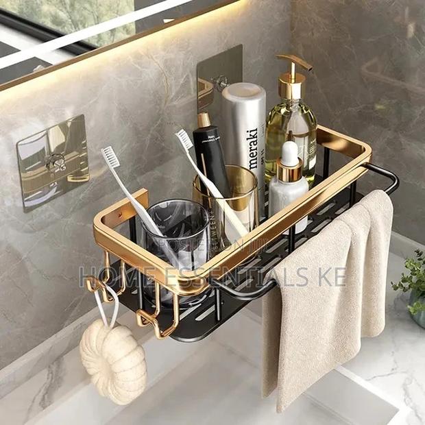 Aluminium Alloy Rectangular Bathroom Rack