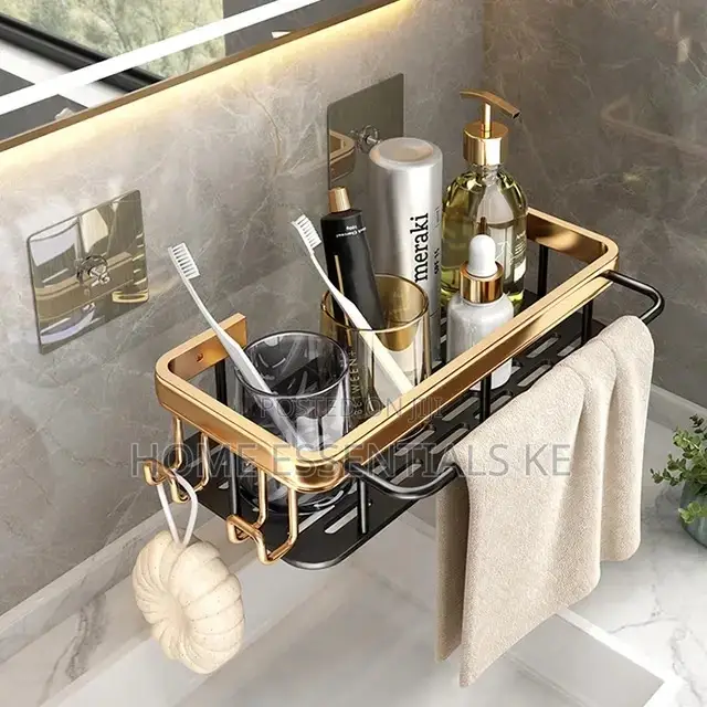 Aluminium Alloy Rectangular Bathroom Rack