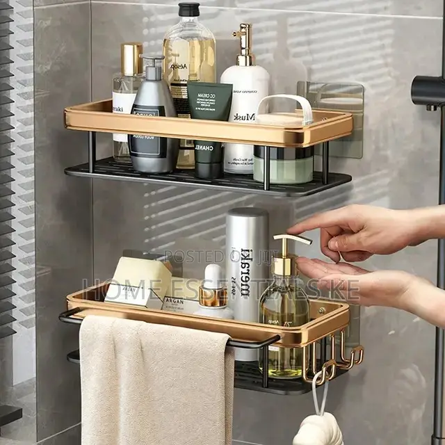 Aluminium Alloy Rectangular Bathroom Rack