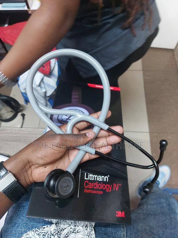Littmann Classic IV Stethoscope || Cardiology . BLACK FINISH - thumbnail 2