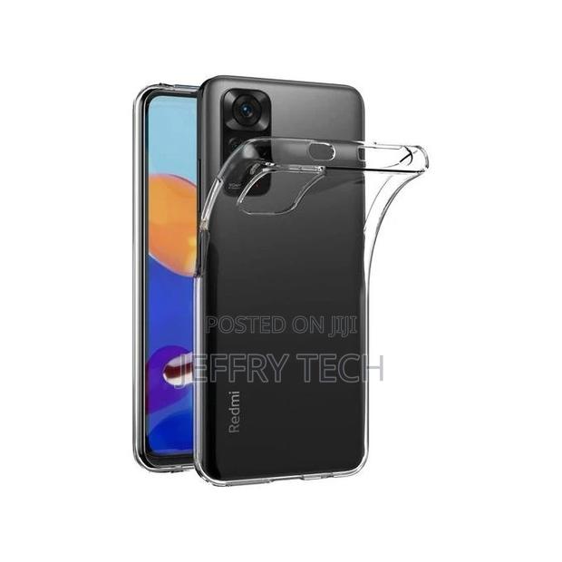 Redmi Note 11 Case, Ultra Slim Transparent Clear Soft TPU Ca - thumbnail 3