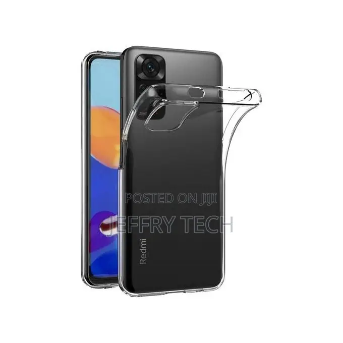 Redmi Note 11 Case, Ultra Slim Transparent Clear Soft TPU Ca