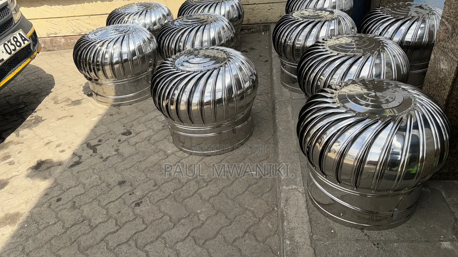 500mm Roof Ventilators - Stainless Steel