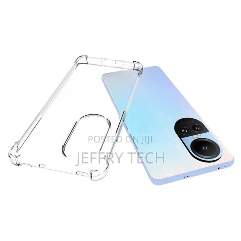 Oppo Reno 10 / 10 Pro Transparent Case Reinforced Corners