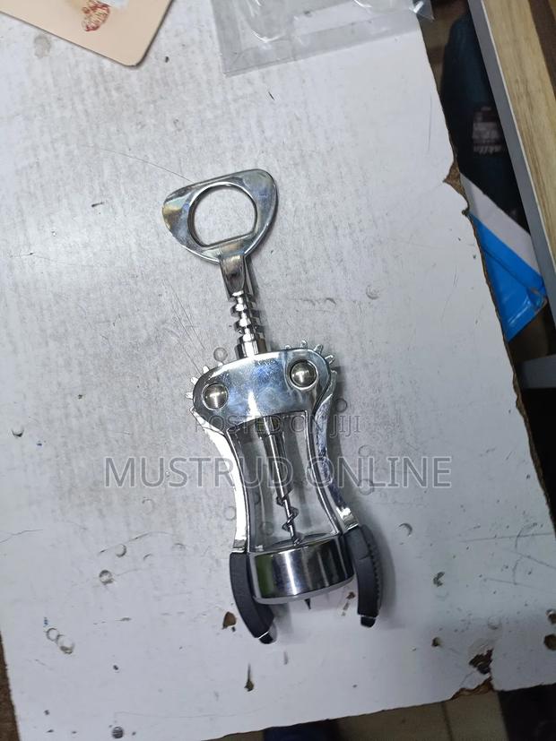 Stainless Steel Wine Opener - main view
