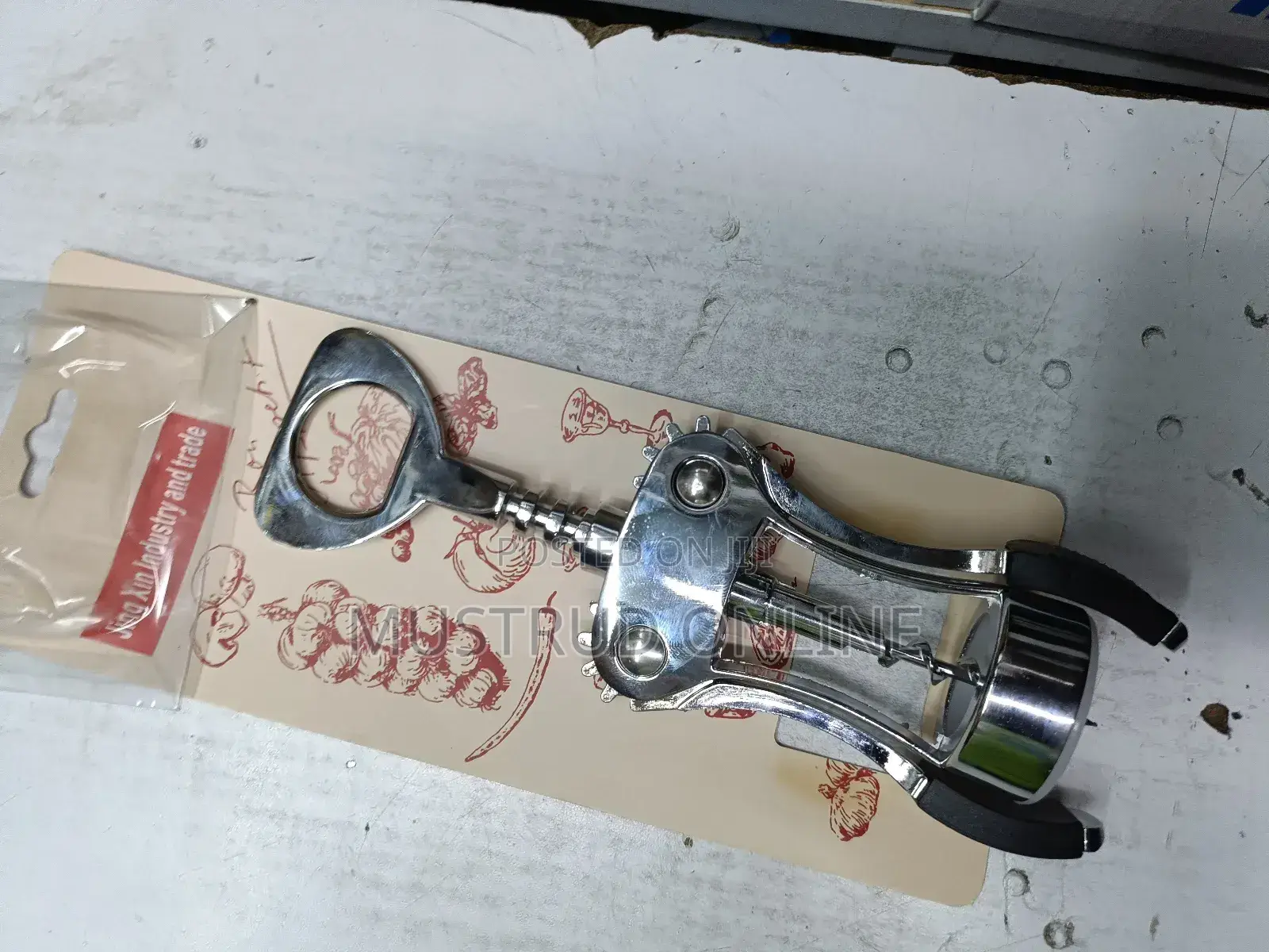 Stainless Steel Wine Opener
