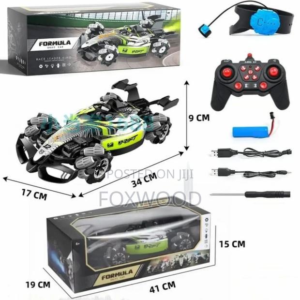 Ferrari Drift Car Remote Controlled And Hand Gesture Sensor - thumbnail 6