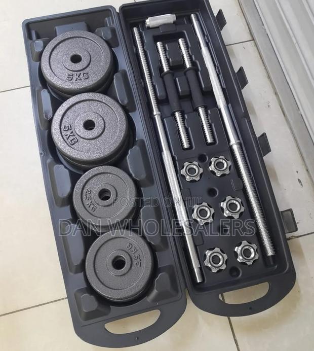 50kgs Set Dumbbells Portable Case