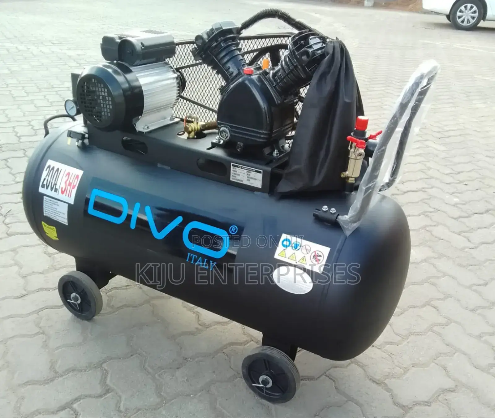 Divo Air Compressor 200litres 3hp