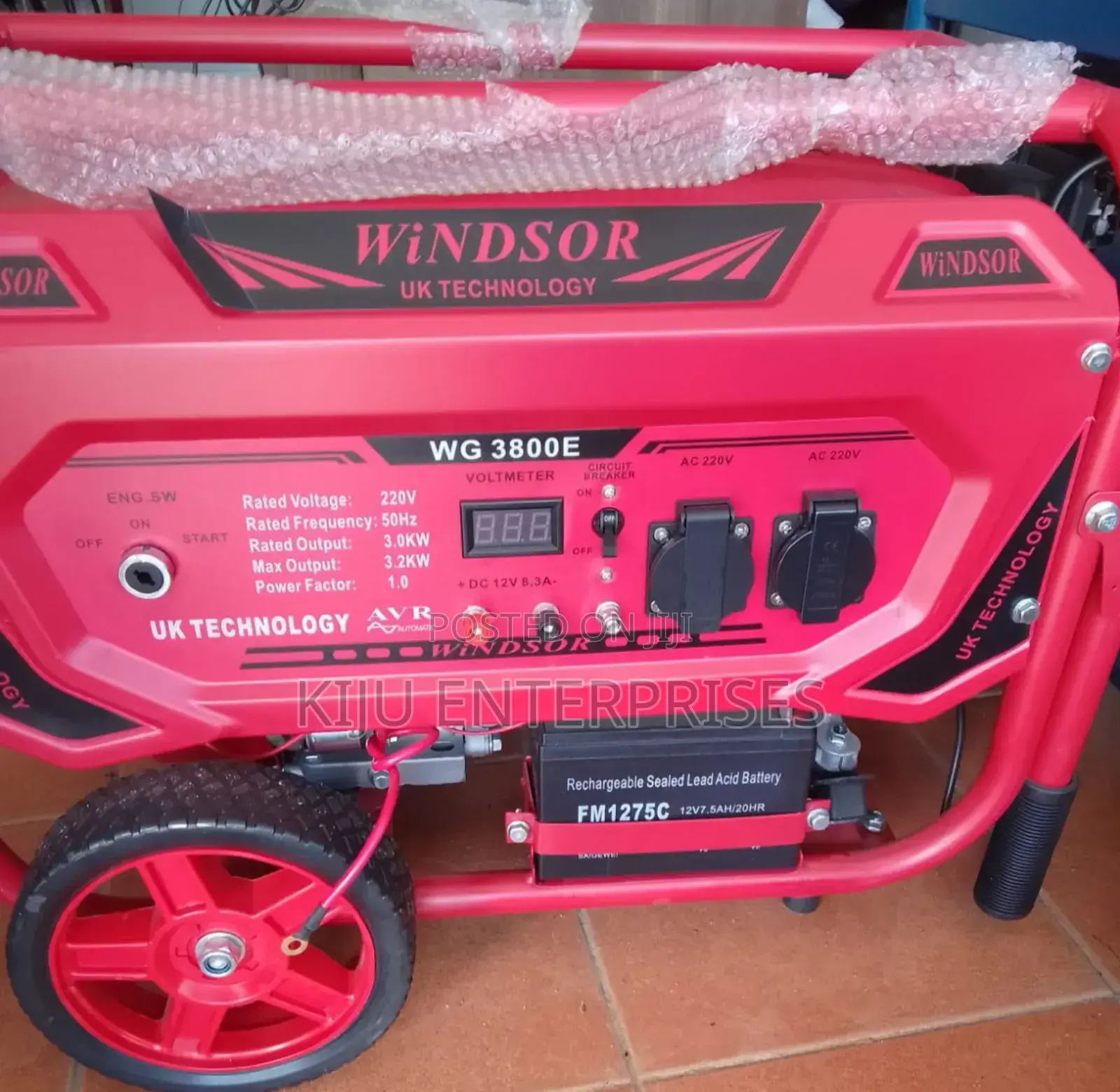 3800watts Generator Petrol Powered