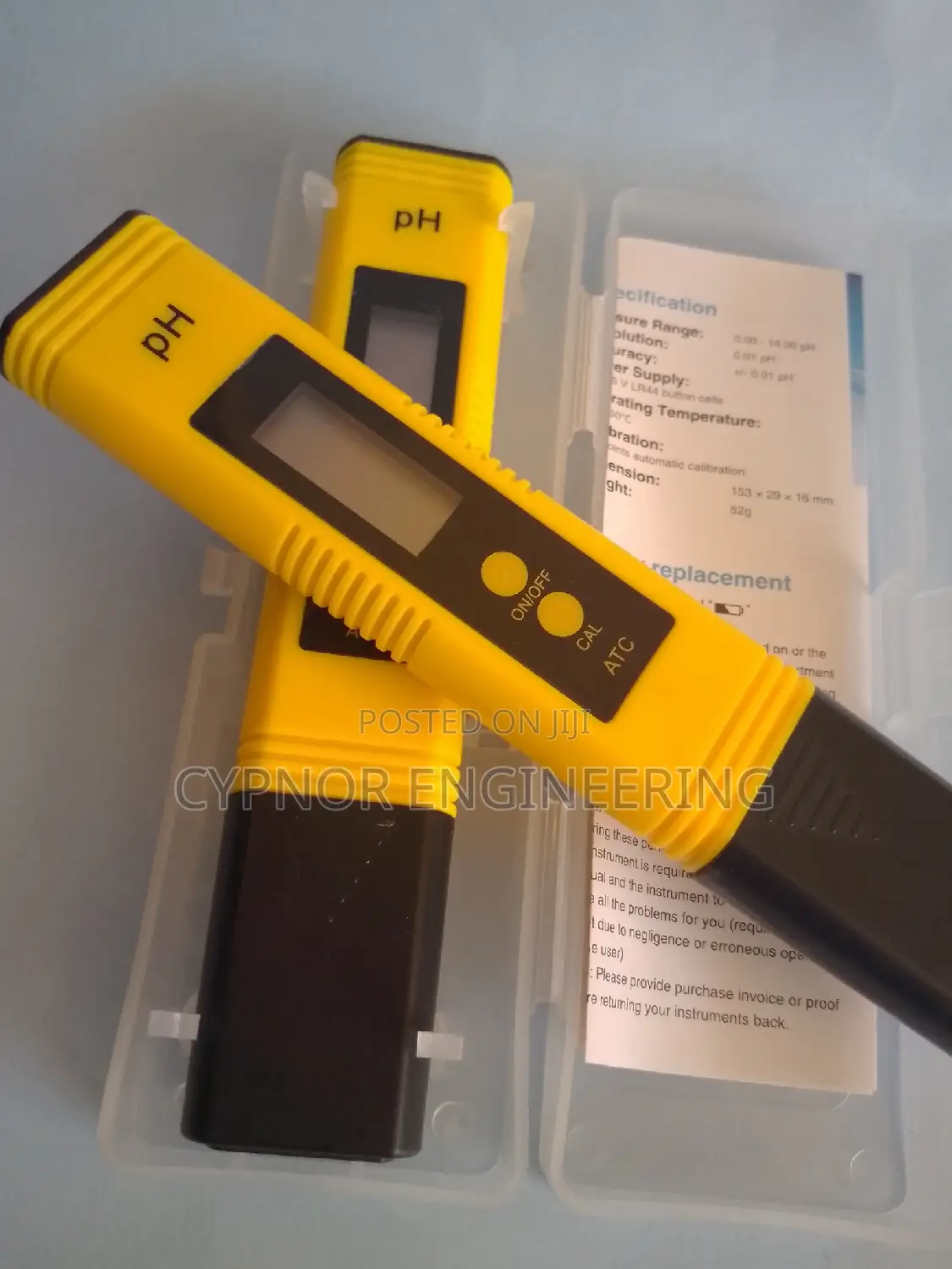 Lab Precision Ph Meter Device