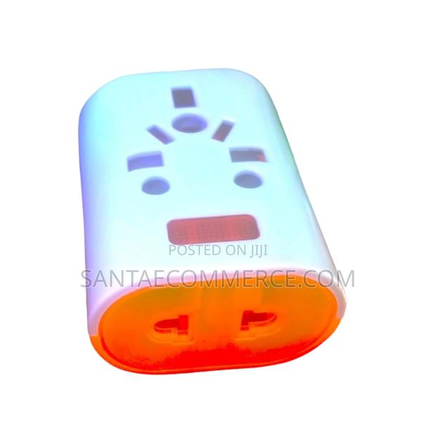 3 Pin Multi Plug Socket Adapter