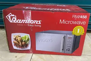 Brand New Ramtons RM/458 - Digital Glass Microwave, 700W -