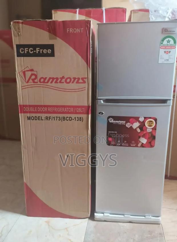 Original Ramtons RF/173, 2 Door Direct Cool Fridge,