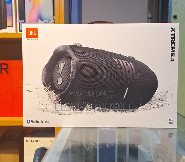 JBL Extreme 4 Portable Bluetooth Speaker Black - main view