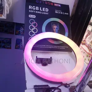 10" RGB Ring Light With 2mtrs Tripod