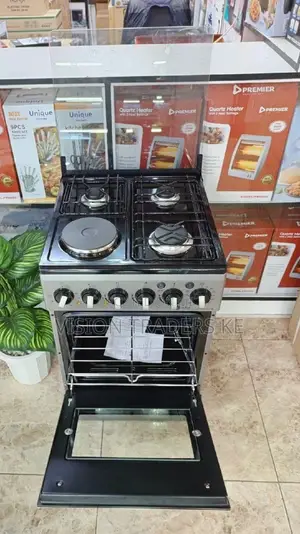 Nunix 50*55 3G+1HP Auto Ignation Standing Cooker With Oven.