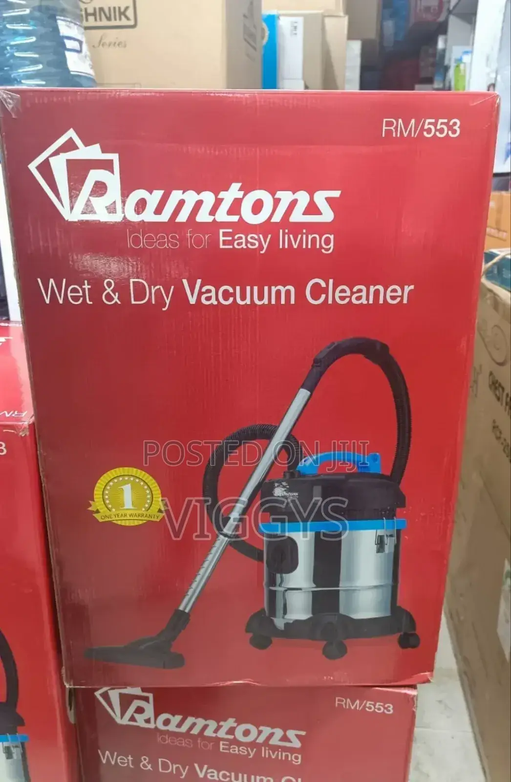 Classic Ramtons Wet and Dry Vacuum Cleaner