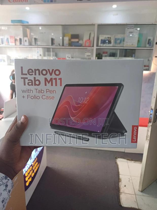 New Lenovo Tab M11 128 GB Black - thumbnail 3
