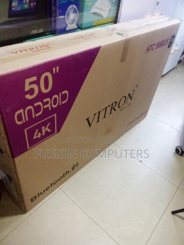 Vitron 50" Inch Frameless Uhd Android TV Bluetooth - thumbnail 4