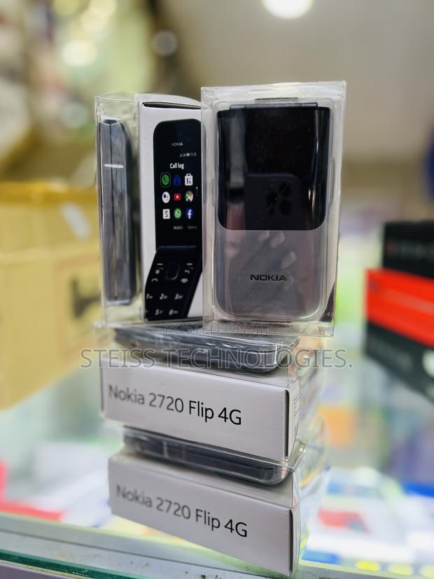 New Nokia 2720 Flip 512 GB Gray - thumbnail 3