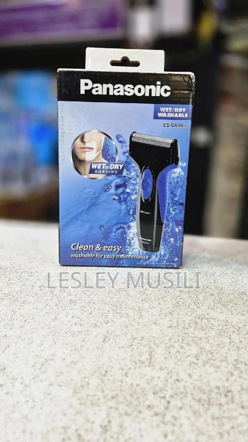 Ppanasonic Wet /Dry Washable Shaver With Easy Maintenance