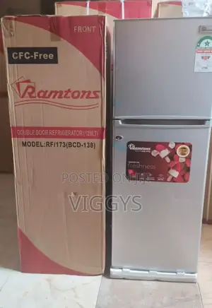 Classic Ramtons RF/173, 2 Door Cool Fridge, 128 Litres