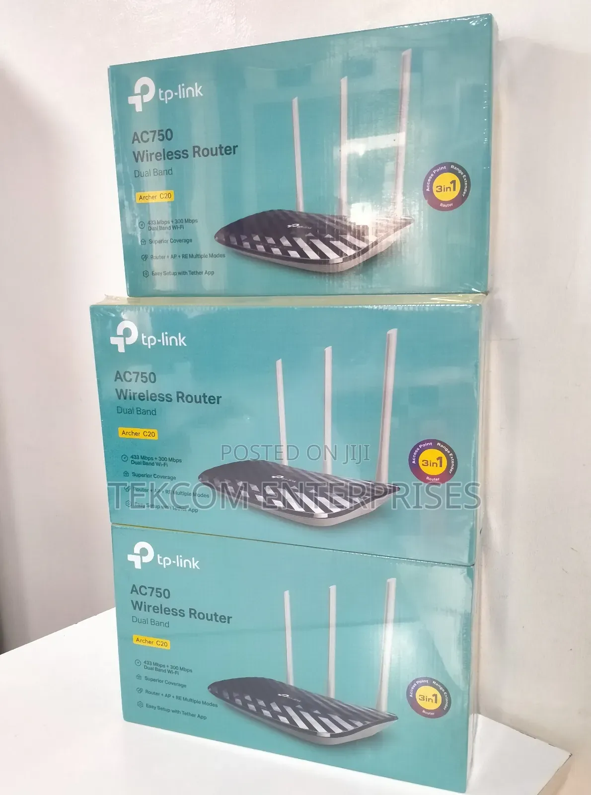 Tp-Link Archer C20 Ac750 Wireless Router - Tl-Archer C20 ''