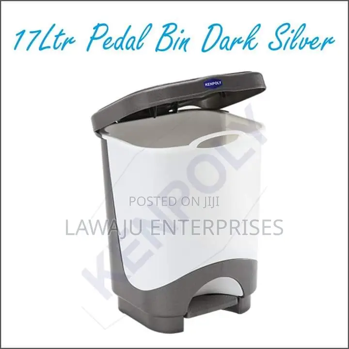 Kenpoly 17L Plastic Pedal Bin