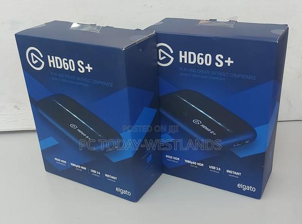 Elgato HD60 S+, External Capture Card, Stream and Record