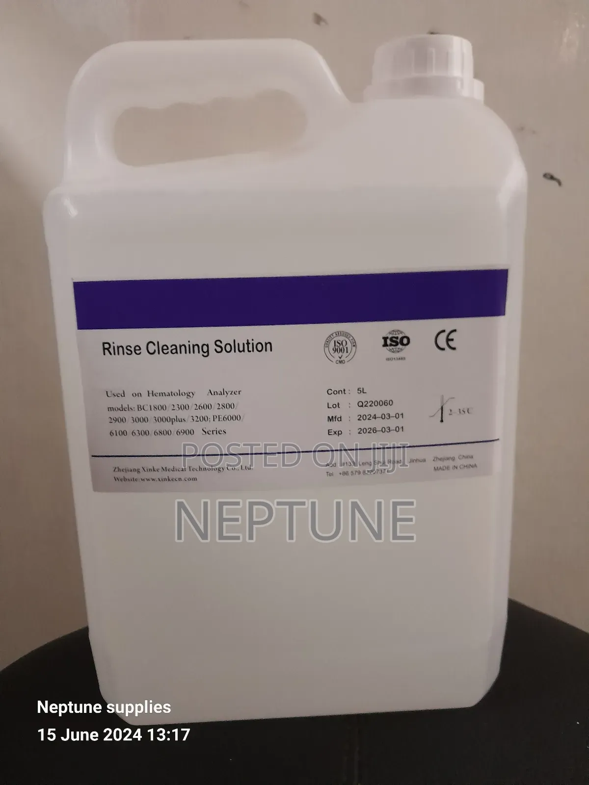 Rinse Cleaning Solution 5l