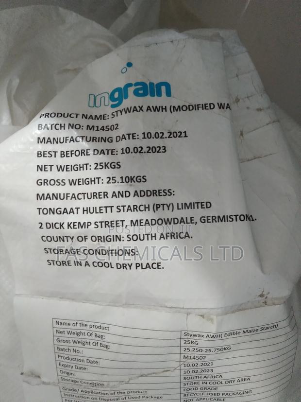 Modified Starch[ Stywax] E1422, E1442 - thumbnail 3