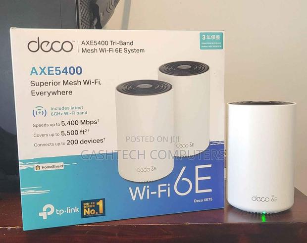 Tp-Link Deco AXE5400 Tri-Band Wifi 6E Mesh System(Deco XE75) - main view