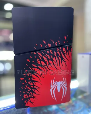 Spiderman Themed Ps5 Slim (Disc)