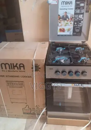 Classic Mika Standing Gas Cooker- 50*60, Gas Oven