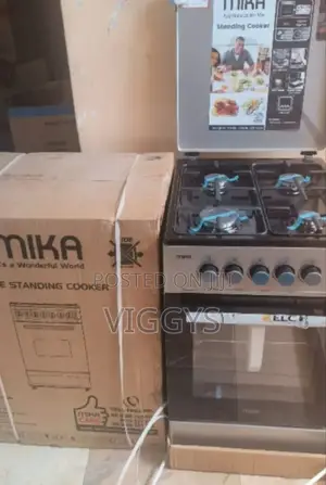 Mika Standing Gas Cooker- 50*60, Gas Oven