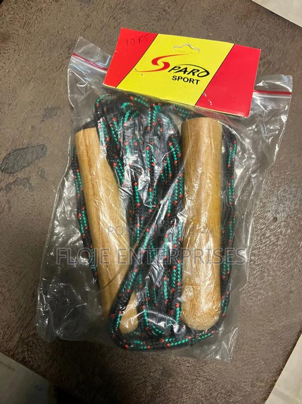 Skipping Rope Cotton Wooden Handle Sparo 10 Feet - main view