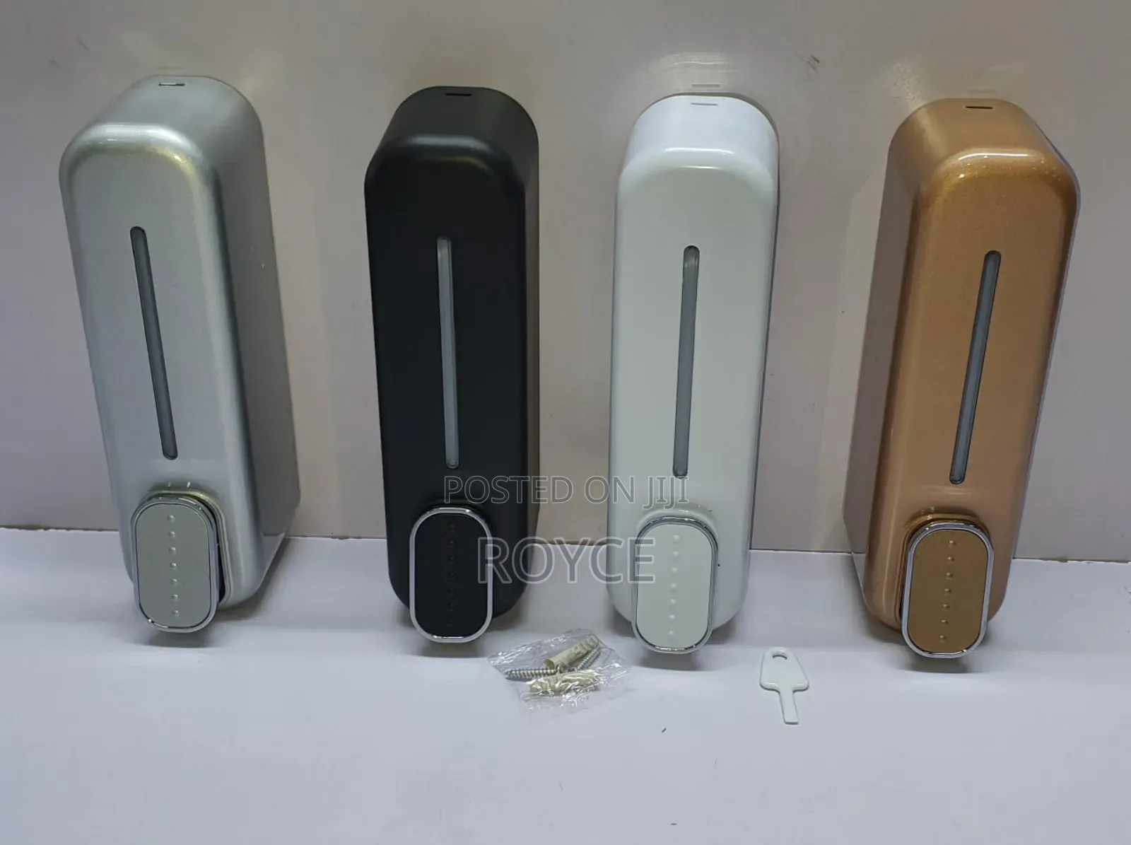 Screw Mount Wall Soap/ Sanitizer Dispenser