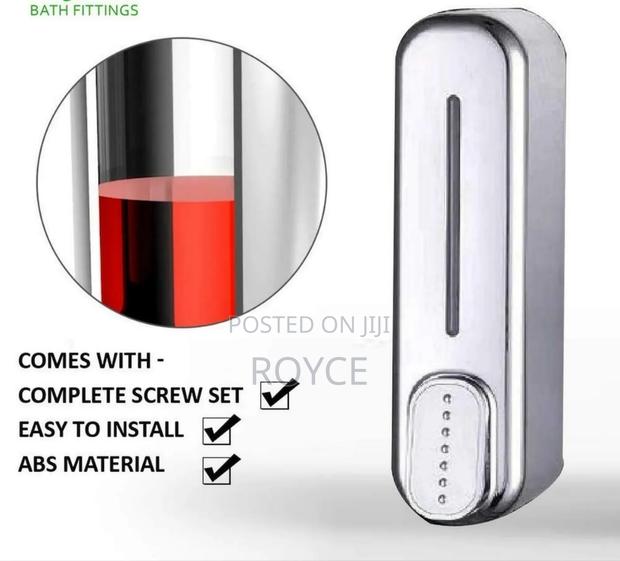 Screw Mount Wall Soap/ Sanitizer Dispenser - thumbnail 6