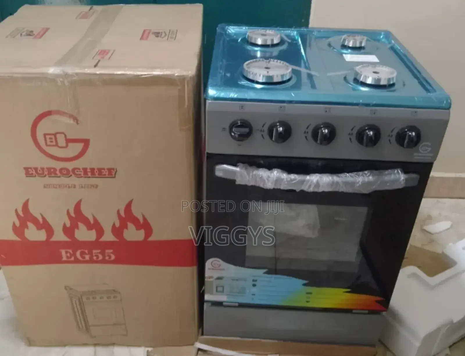 Amazing Standing 4 Burner Gas Cooker With Electric Oven